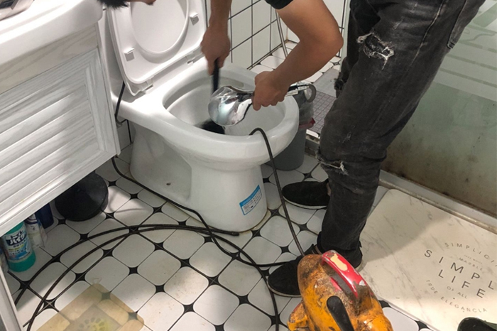 浉河疏通下水道