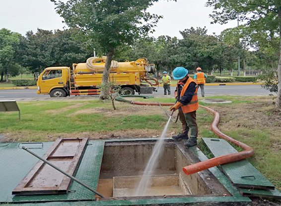 浉河化油池清理