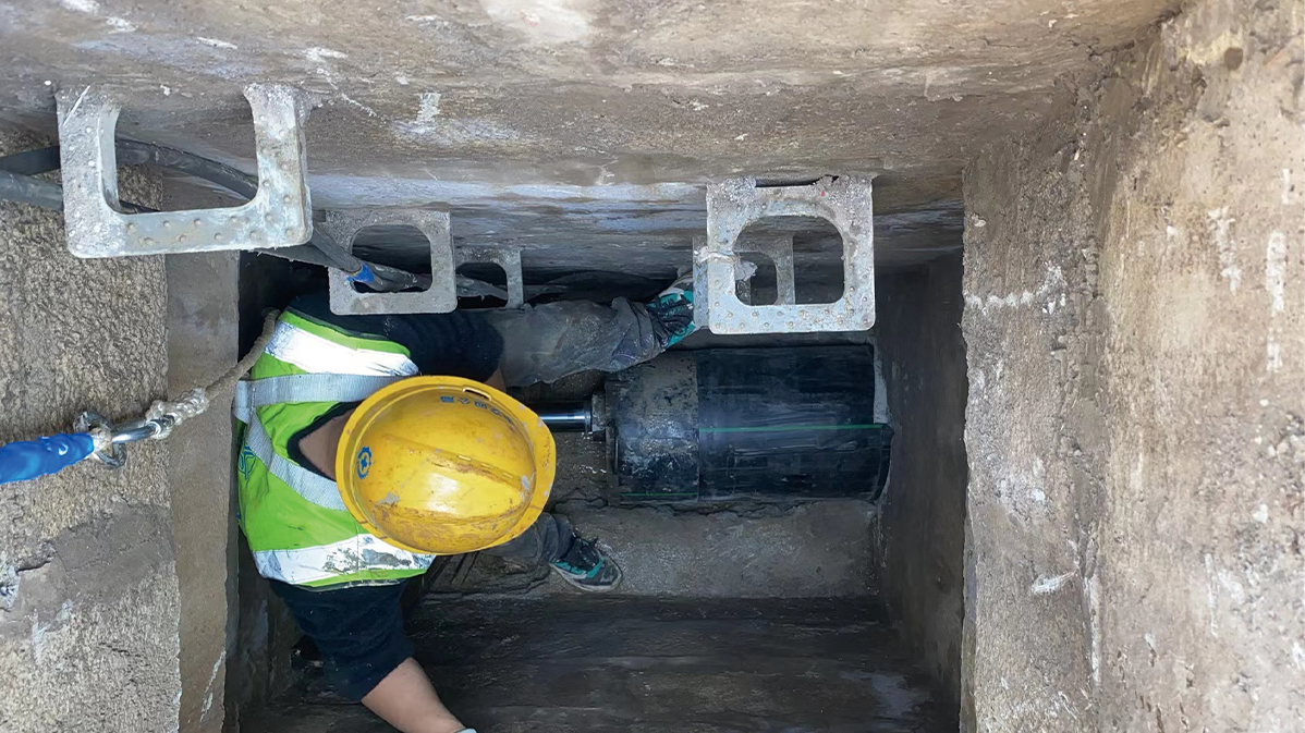 浉河HDPE短管内衬法